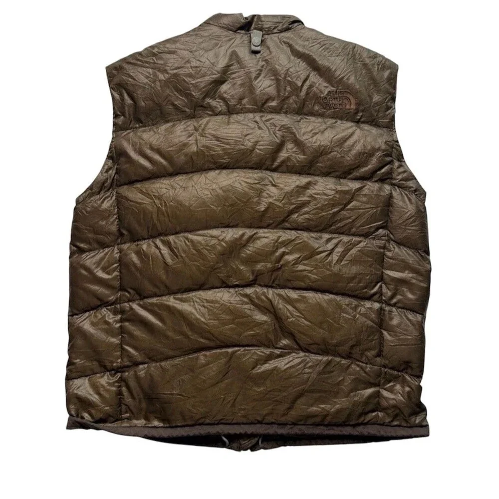 The North Face Summit Series Men's Down Puffer Vest - Size M - Bronze/Brown
